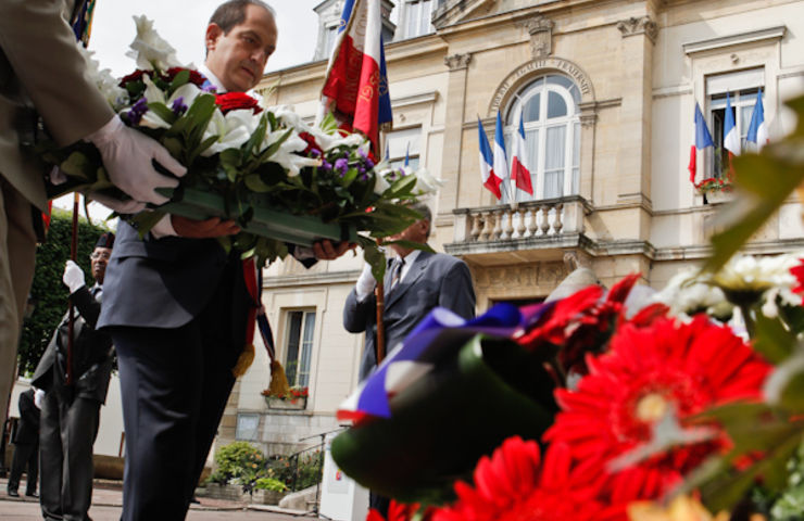 Cérémonie 14 juillet 2014