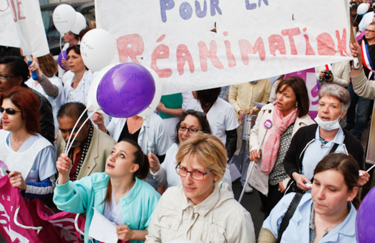 Manif soutien hopital