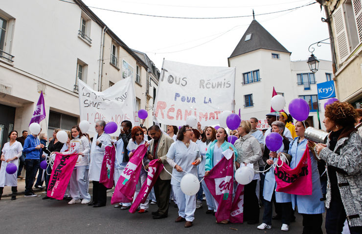 Manif soutien hopital