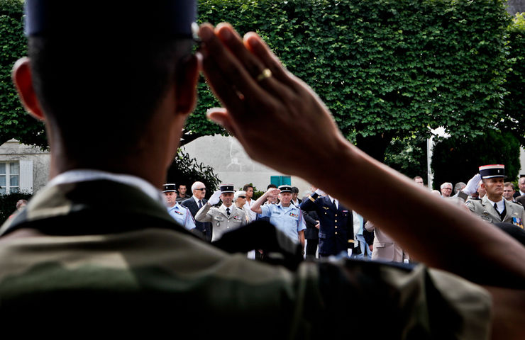 Cérémonie 14 juillet 2014