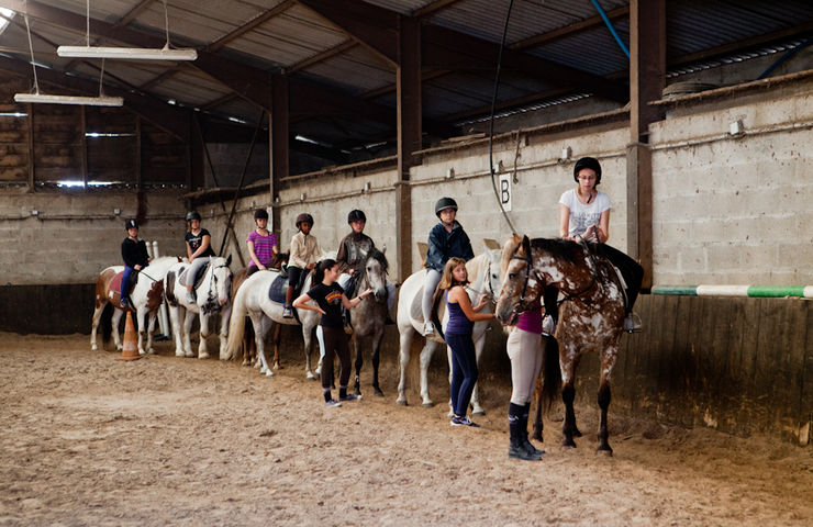 Stage d'équitation du smj