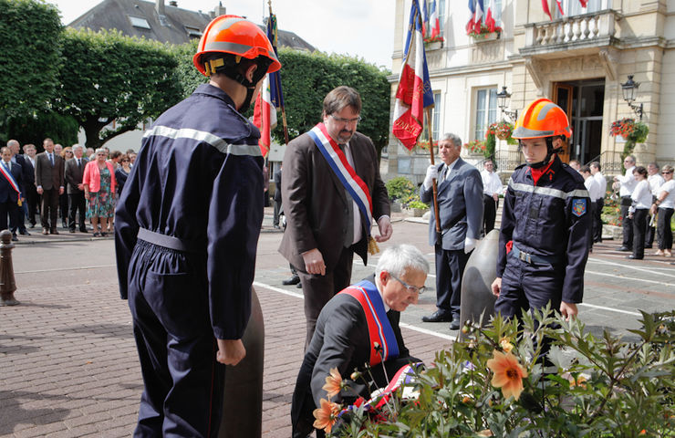 Cérémonie 14 juillet 2014